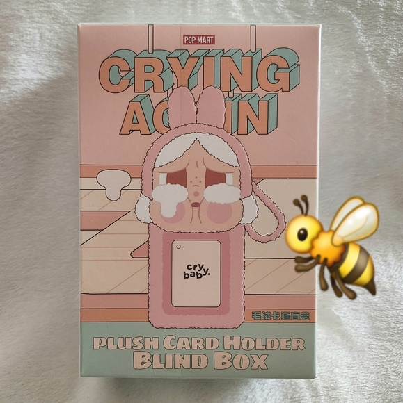 CRYBABY Crying Again I'll Bring You A Flower Card Holder 🐝 - Picture 1 of 8